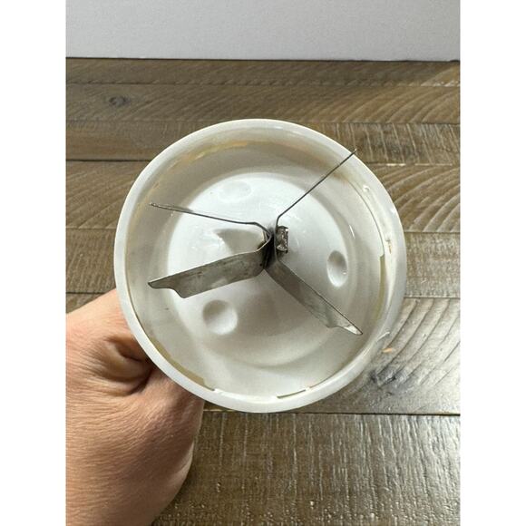 Vintage GEMCO SPICE OF LIFE Chopper w/Glass Jar Stainless Steel Blade - Picture 6 of 9